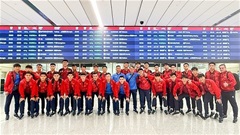 U23 Việt Nam đã có mặt tại Trung Quốc